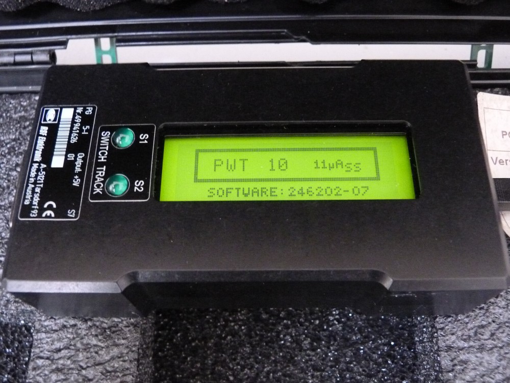 RSF ELEKTRONIK PG 5-I ELECTRONIC SET-UP BOX