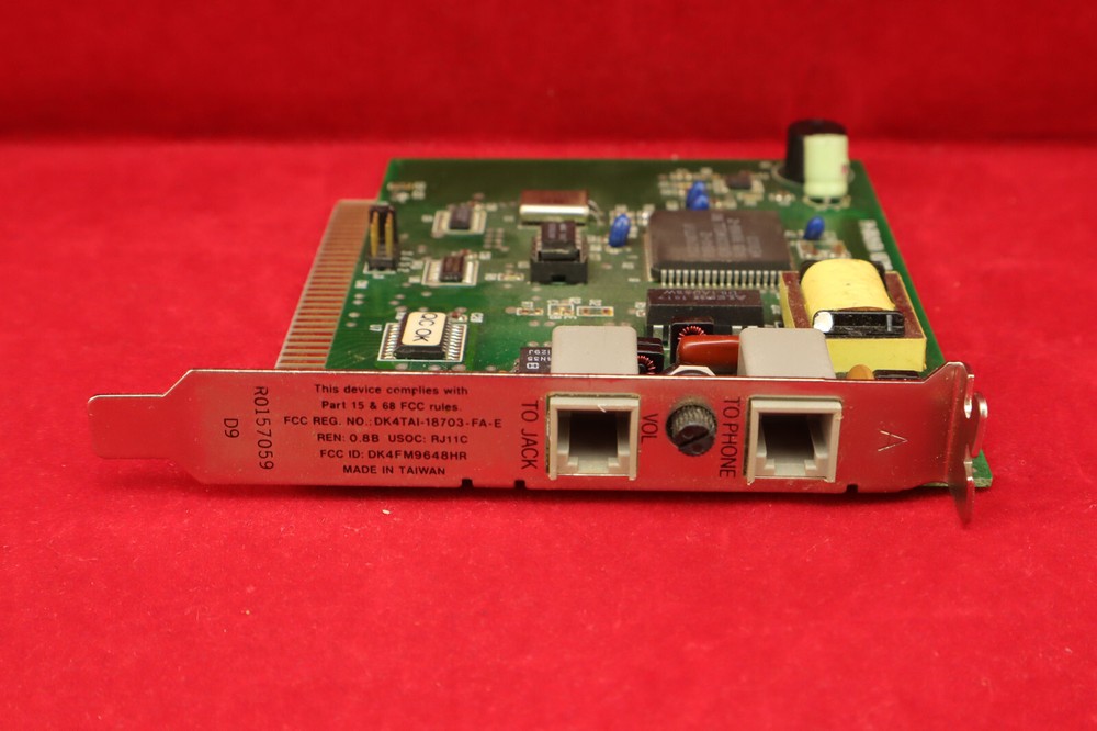 Hewlett-Packard HP FM9648HRA Internal Desktop Computer Modem Card