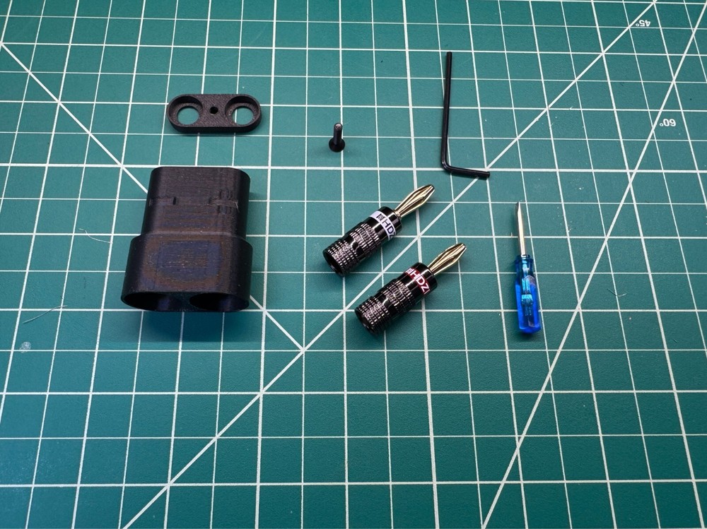 Speaker/Subwoofer Box Quick Connect/Disconnect
