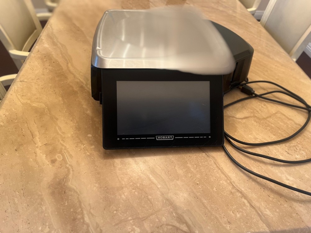 Hobart HTi Scale With Printer, Used Operator Screen & No Customer Display