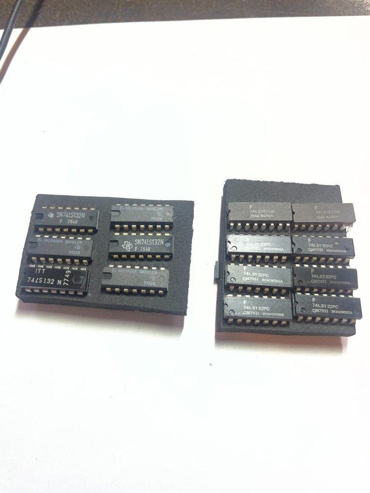SN74LS132N IC QUAD2-INPUT TRIGGER NAND GATE 4CH Mixed brands (28 PCS)
