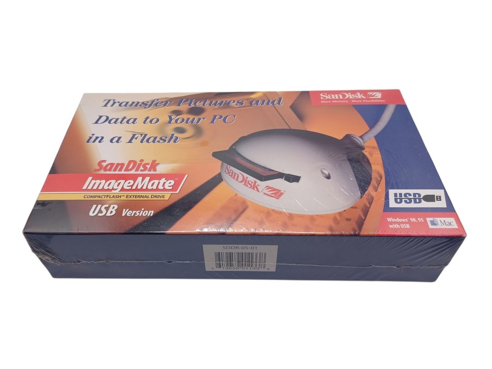 SanDisk Imagemate SD Card Reader USB Version - 1998 Vintage WIn/Mac Version