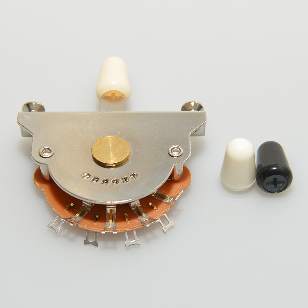 2 Set 5-Way Pickup Selector Switch For Strat/Tele Type Guitar with Tips +Screws