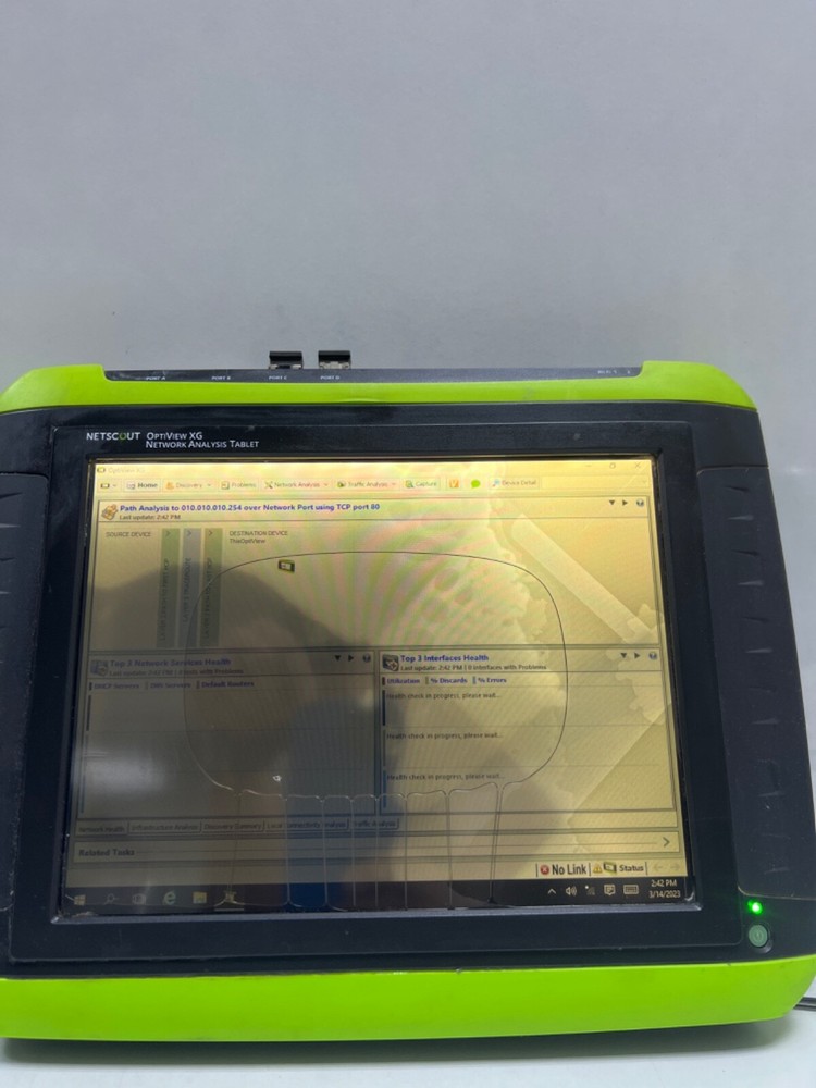 NetScout OPVXG-EXPT OptiView XG Network Analysis Tablet, 10 Gbps