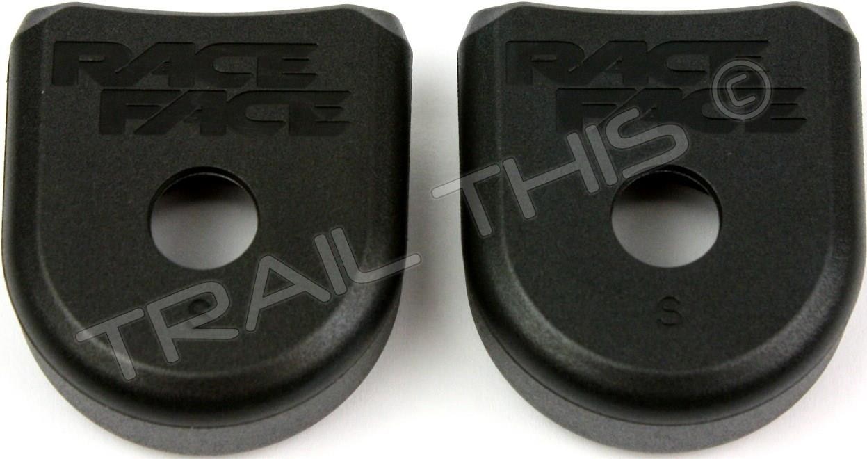 Race Face Alloy Crank Arm Boots Small Black One-Pair fits SRAM / Shimano