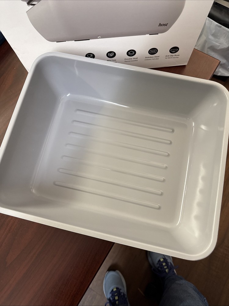 HOST MODERN THERMAL SERVING DISH NEW