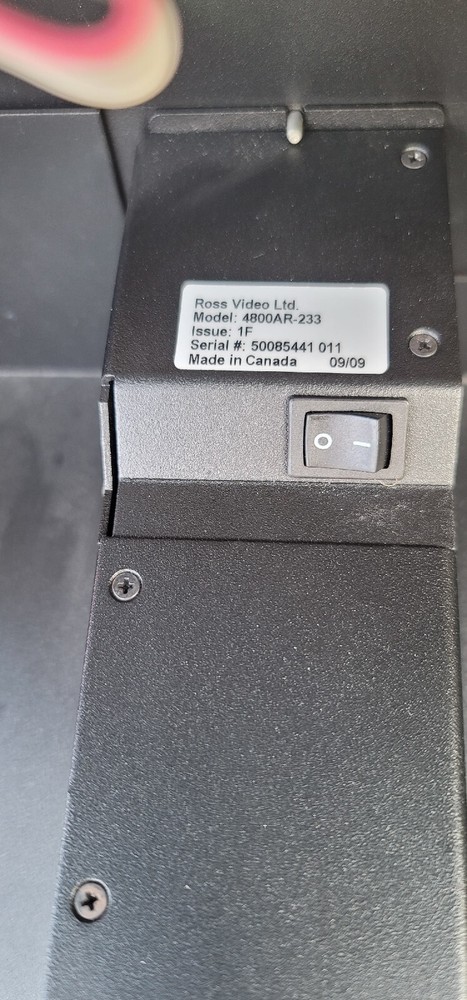 Ross V2MP-001 Vision 2M Control Panel