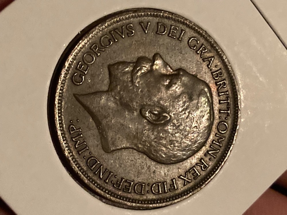 1919 UK Great Britain Penny High Grade