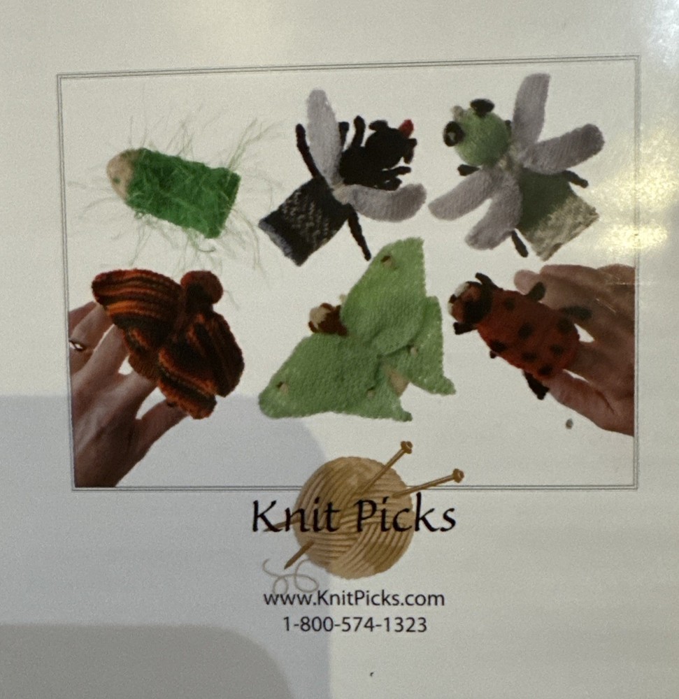 Bug Finger puppets By Joanne Seiff