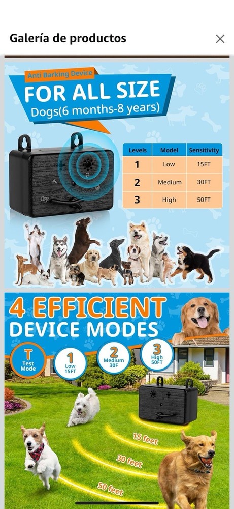 Anti ladridos de perros