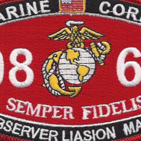 0861 Observer Liasion Man MOS Patch