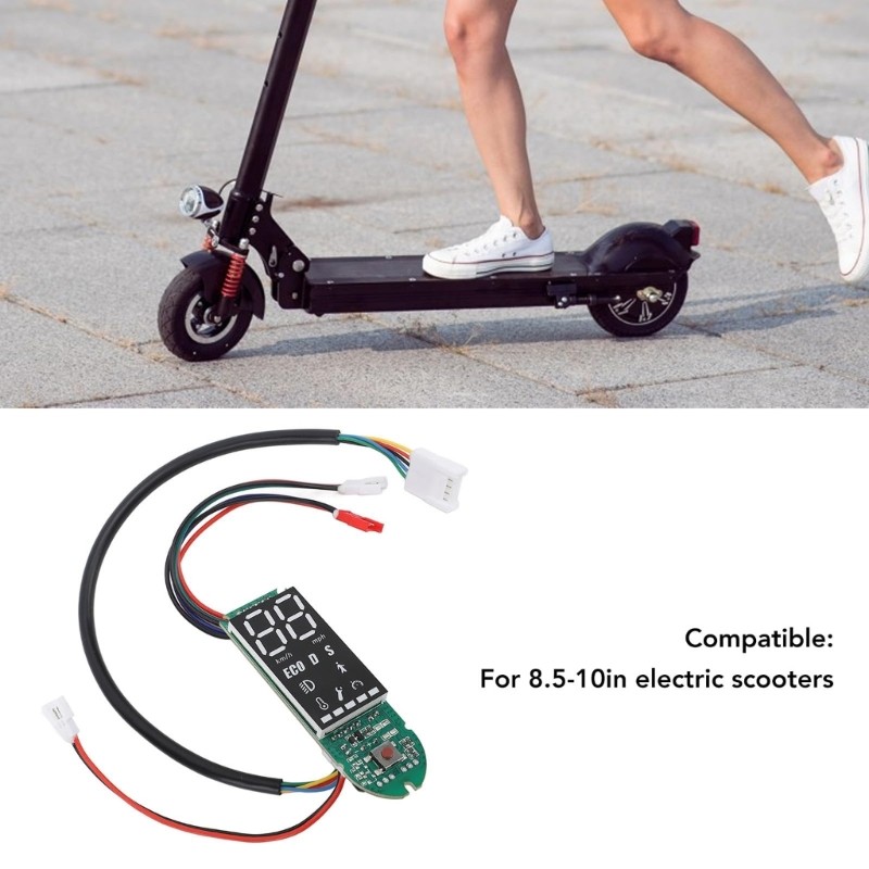 High Visibility LED Screen Electric Scooter Dashboard Enhanced Riding Experience