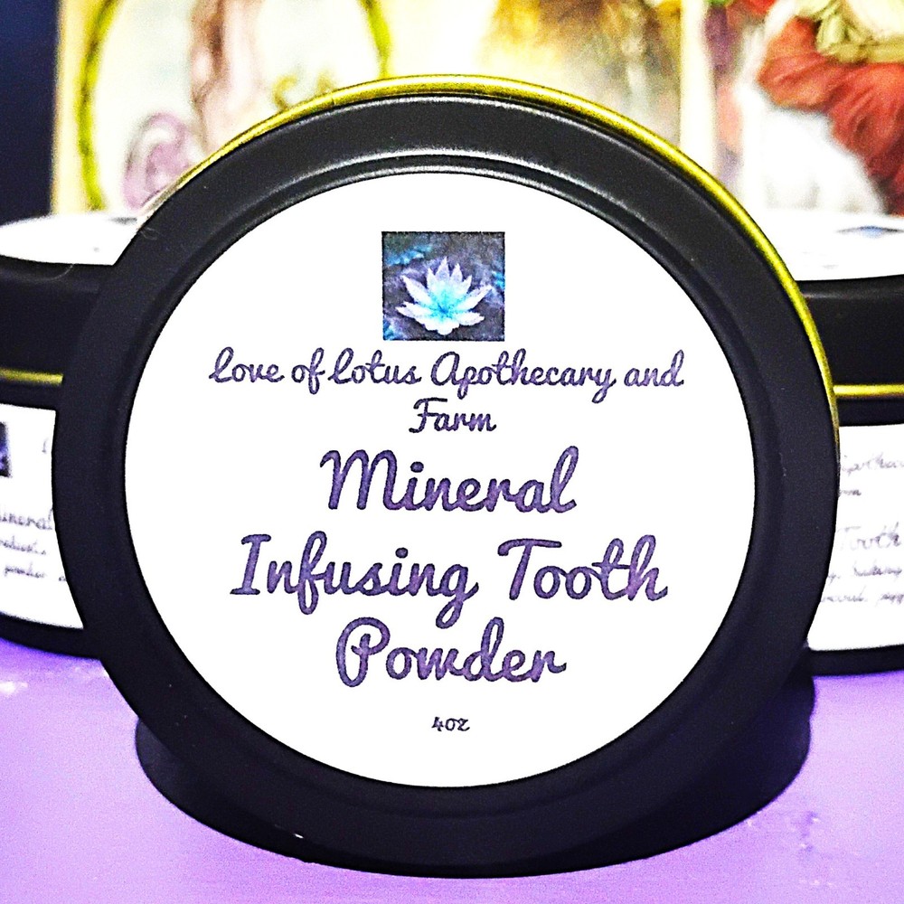 Peppermint Mineral Infusing Tooth Powder - 4oz