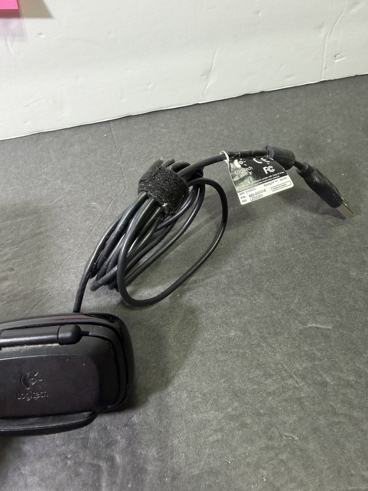 Logitech C525 HD 720P Webcam Untested For Parts