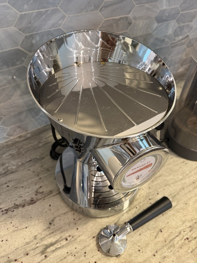 Bugatti Diva Espresso Coffee Machine Designer Andreas Seegatz