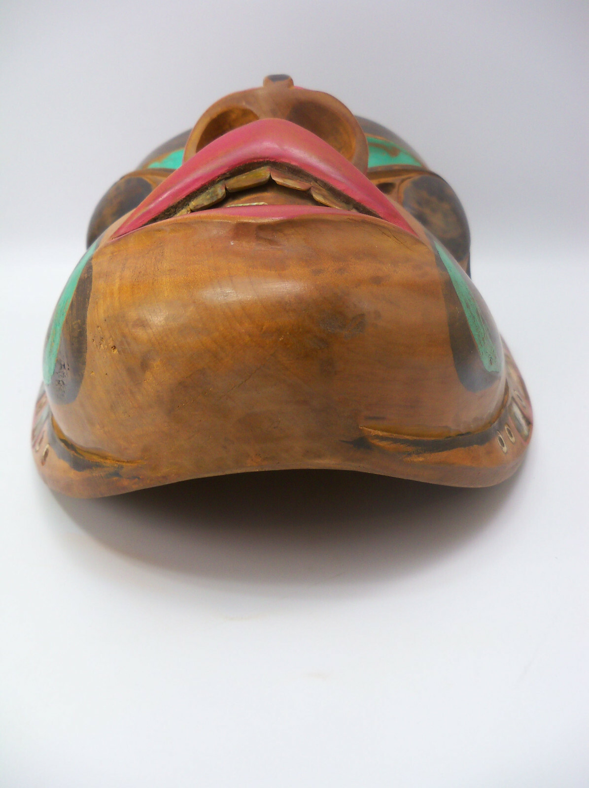 Pacific Northwest Tlingit Haida Bella Coola Native American Abalone Mask