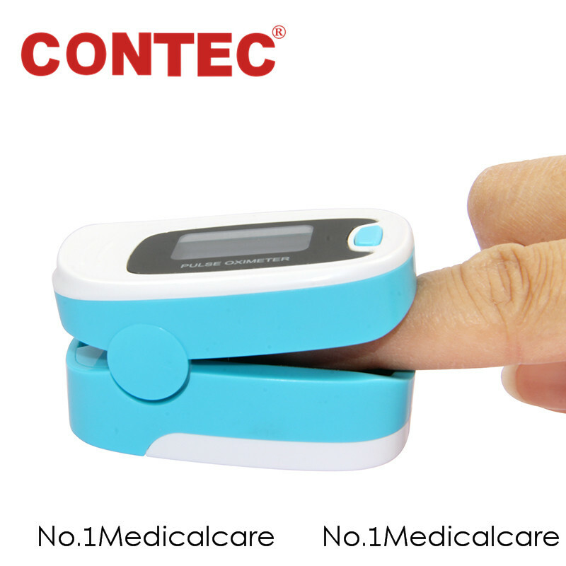 CONTEC OLED Pulse Oximeter Spo2 Fingertip Probe Blood Oxygen Saturation Machine