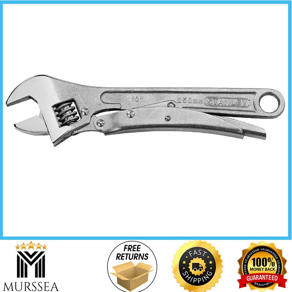 10 In. MaxGrip Locking Adjustable Wrench NEW