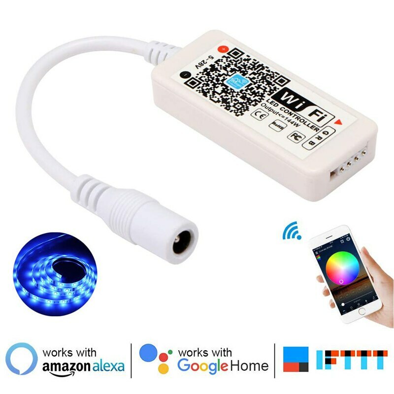Magic Home 5V RGB Wifi Controller 24V RGBW Bluetooth RGB+CCT Pixel LED 12V