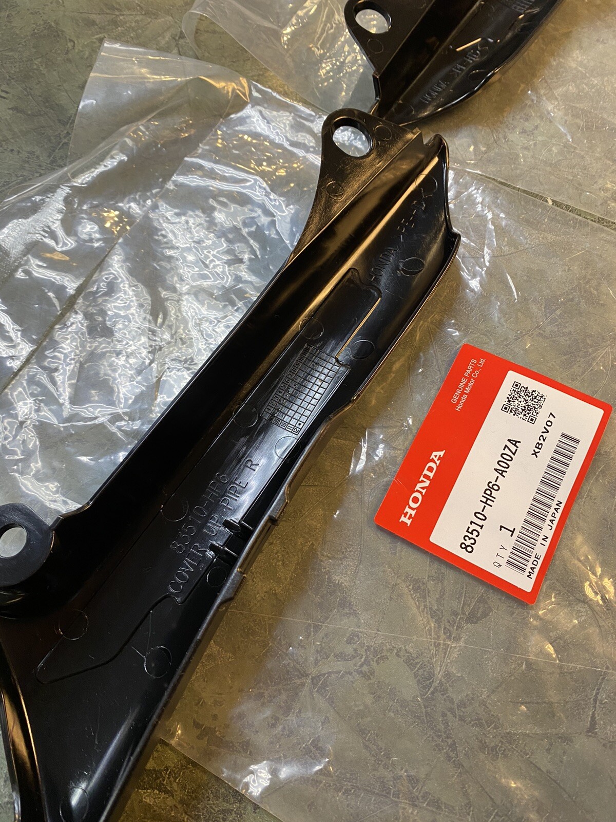 2008-2009 Honda TRX700XX TRX700 Left & Right Upper Frame Pipe Cover Guards OEM