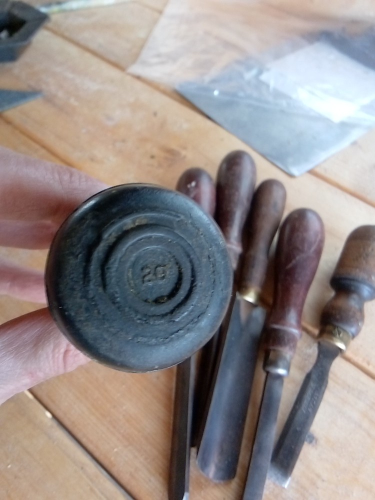 Vintage E A Berg Chisel - Eskilstuna Sweden + other Woodworking tools