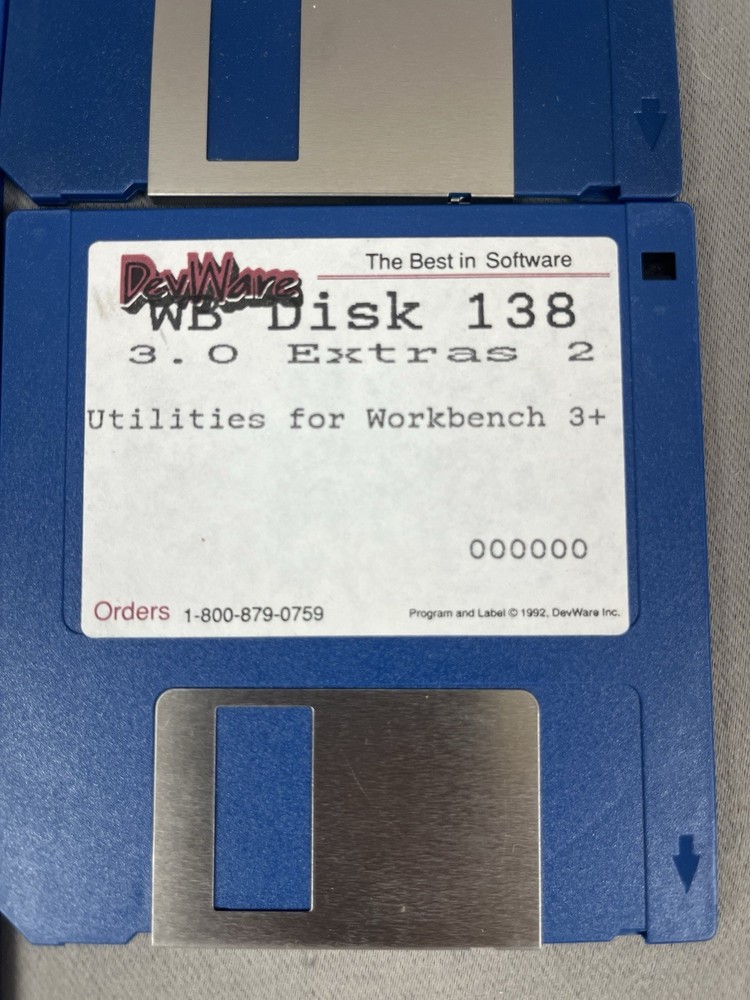 DevWare Software for Amiga - Toaster Toolkit 4000, Crouton Tools 4000, Cocoon...