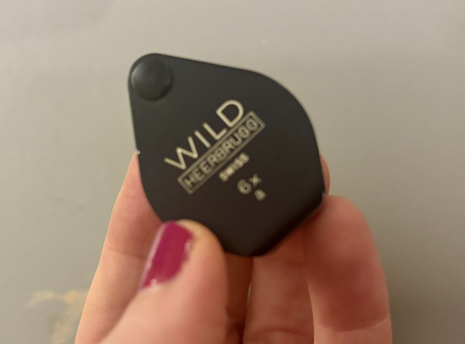 Wild Heerbrugg Folding Metal Loupe Magnifier 6x