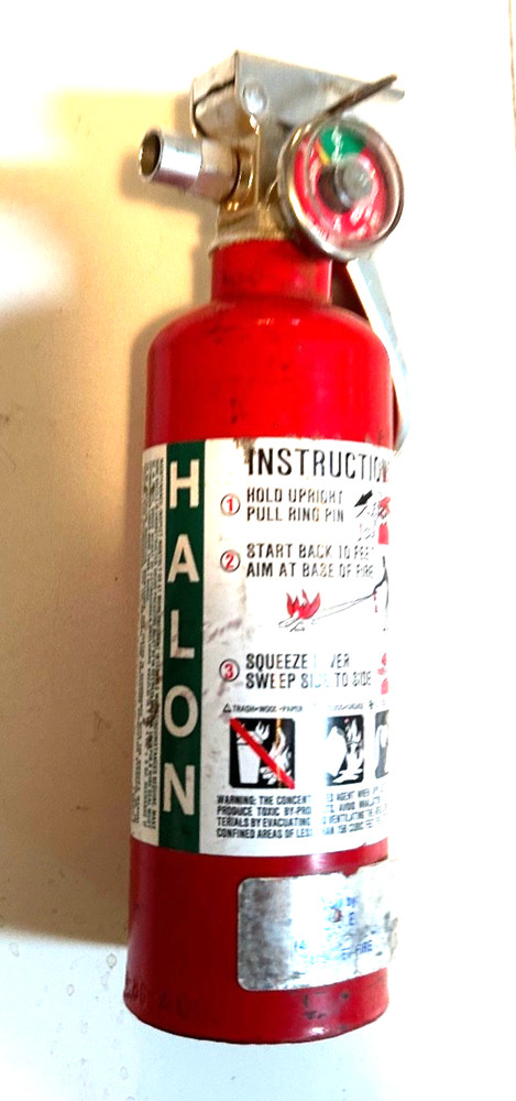 EMPTY 1987 AMEREX MODEL 344 FIRE EXTINGUISHER 1.25 LB RECHARGEABLE