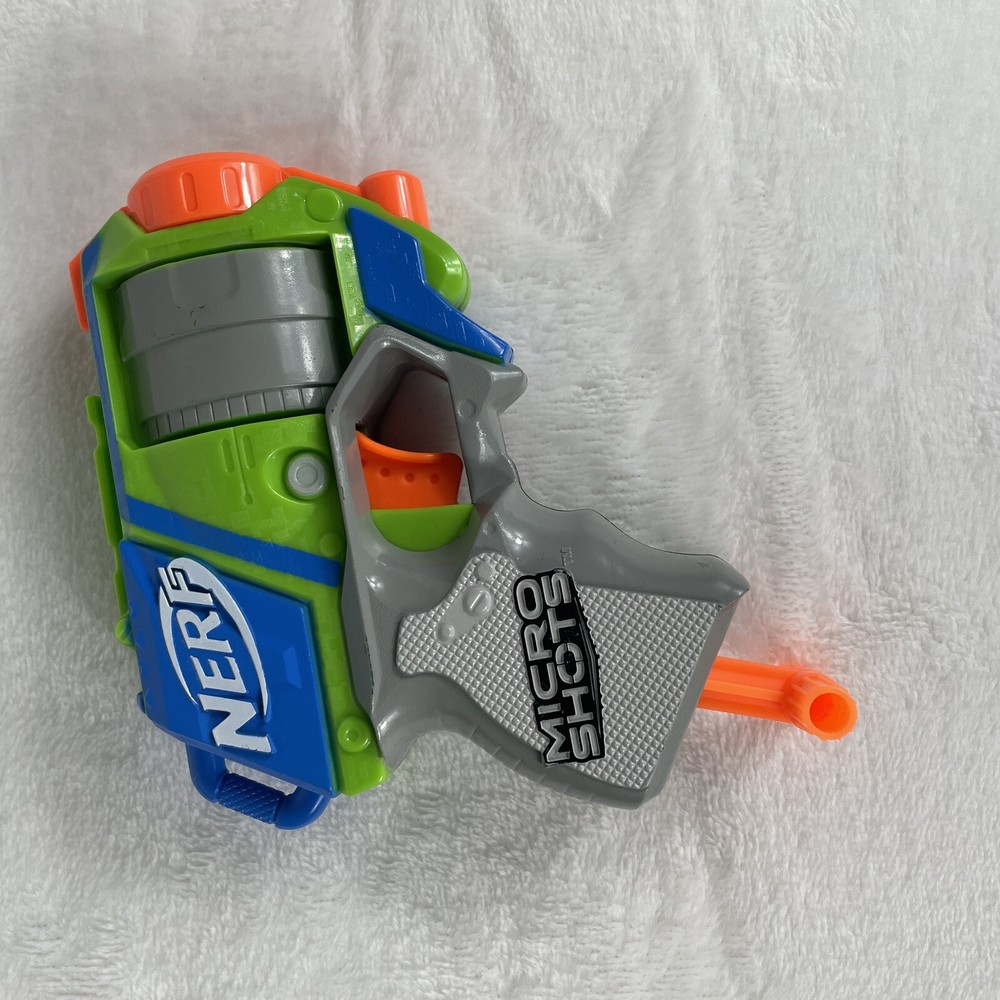 NERF MicroShots 6-Blaster Bundle - 6 Mini Dart-Firing Elite Blasters OPEN BOX