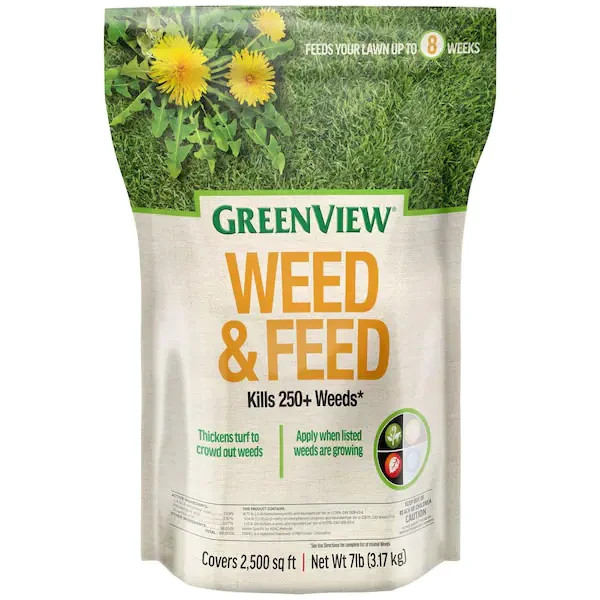 7 Lbs. Weed and Feed, Covers 2,500 Sq. Ft. (27-0-4)