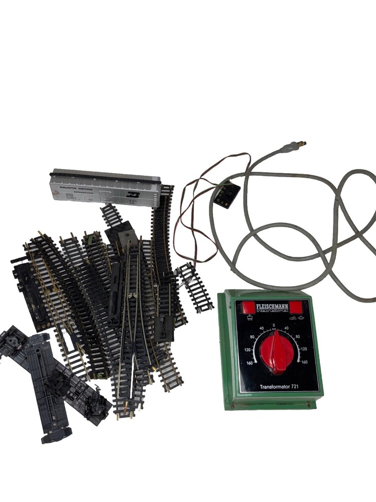 Fleischmann 721 Transformer Train Track Set Untested