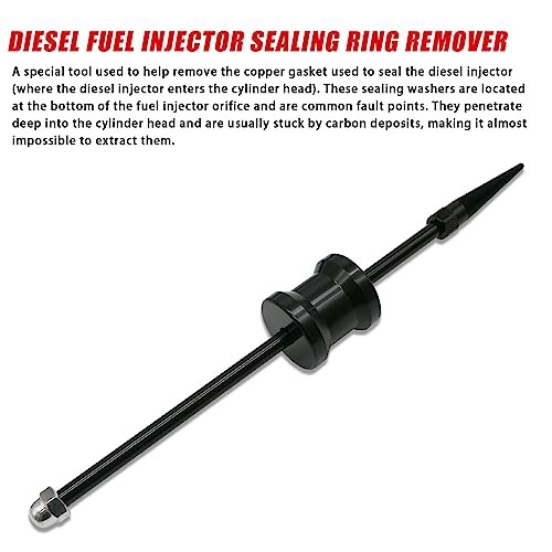 Injector Seal Ring Puller Tool, Injector Seal Ring Remover for Removing Seal