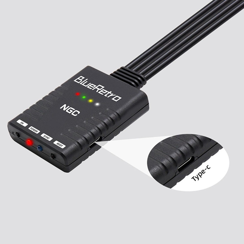 Wireless Controllers Adapter For NGC GameCube Supports 4 Bluetooth Compatible F