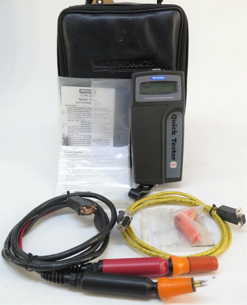 Midtronics CTM-QTS Quick Tester 12-Volt On-line Battery Analyzer