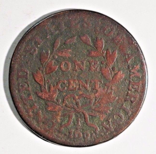 1800 Large Cent Draped Bust