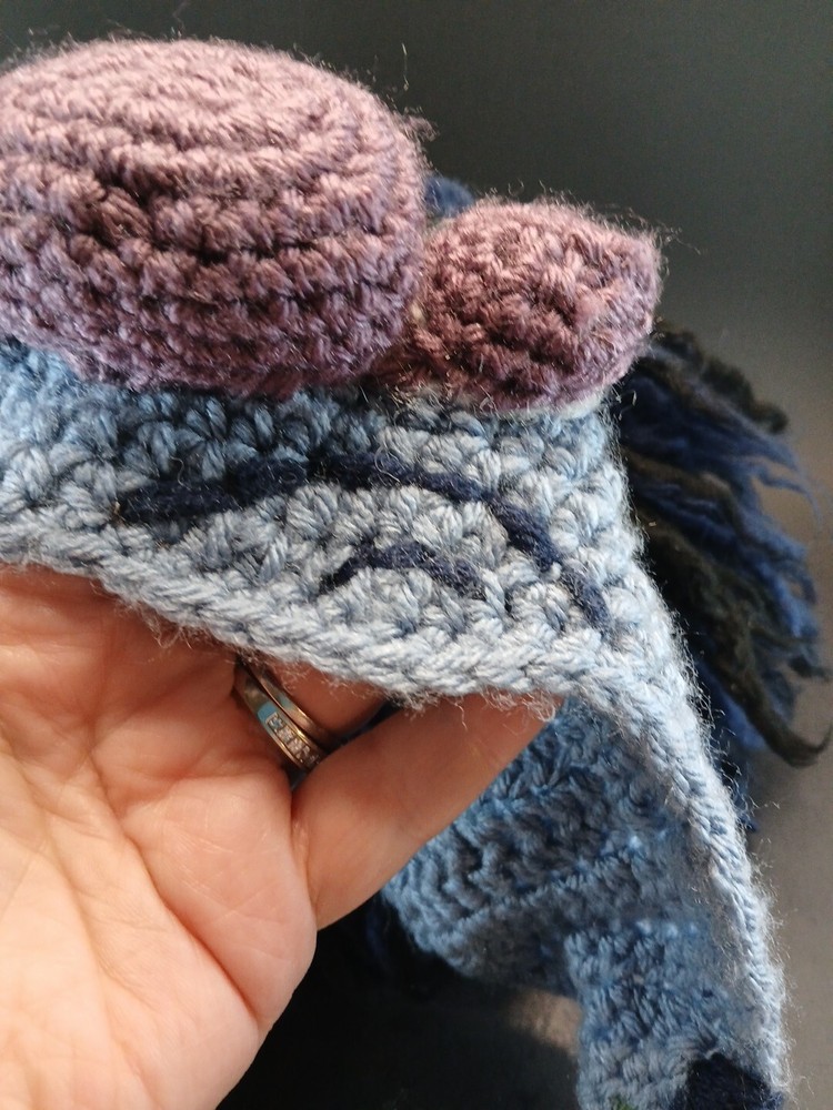 Crocheted Monster Hat