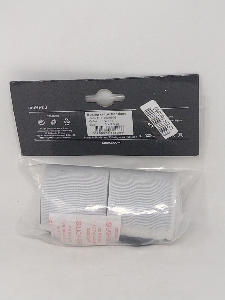 Adidas Boxing White Soft Hand Wrap