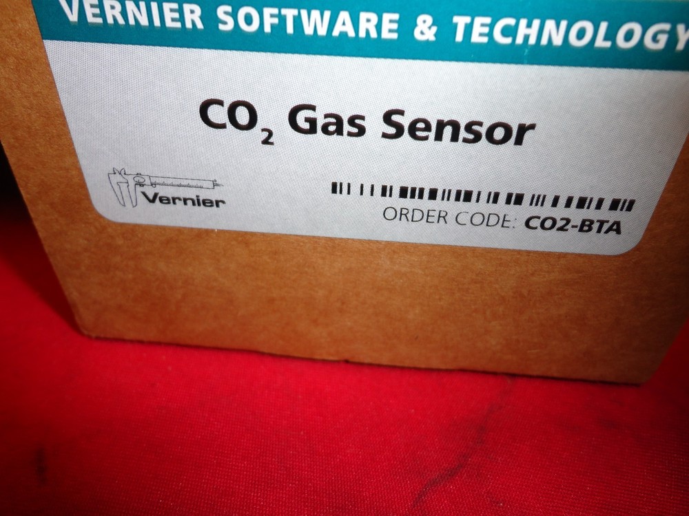 Vernier CO2-BTA CO2 Gas Sensor new in box