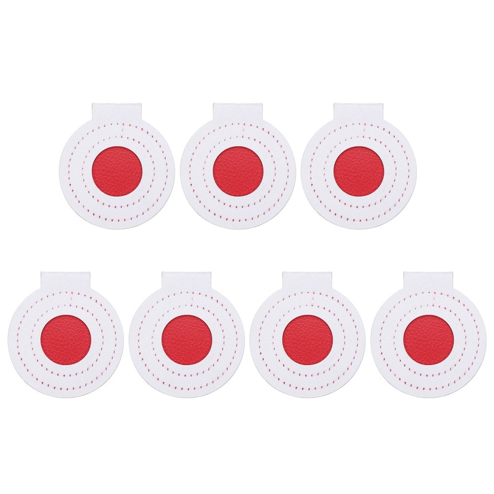 7Pcs Microfiber Bullseye Targets for Shooting Practice 7cm