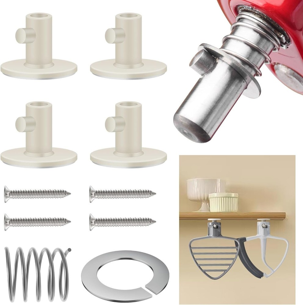 Dishwasher Safe Mixer Spring & Attachments for KitchenAid - Easy Installation