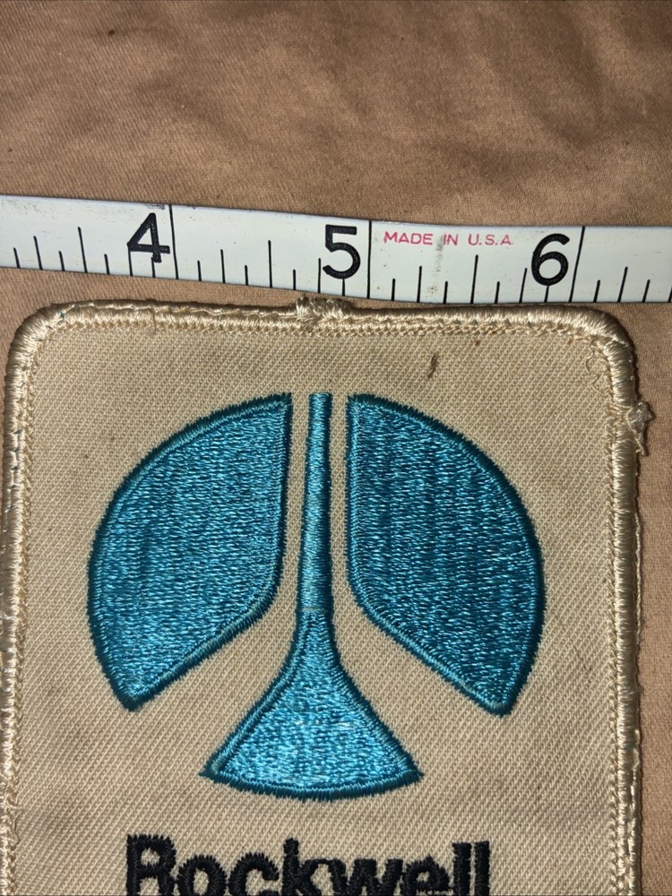 Vintage Rockwell International Lab Coat Patch