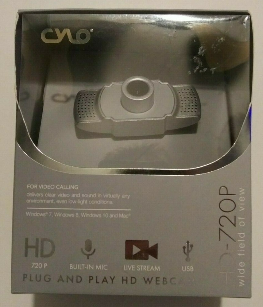 CYLO  HD-720P plug and play hd webcam