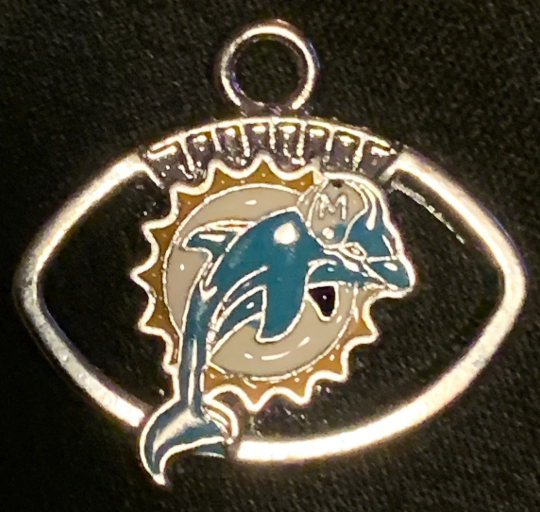 MIAMI DOLPHINS - NFL - DANGLE CHARM PENDANT