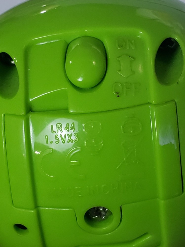 BOT Robot Die Cast Green Toy Figure