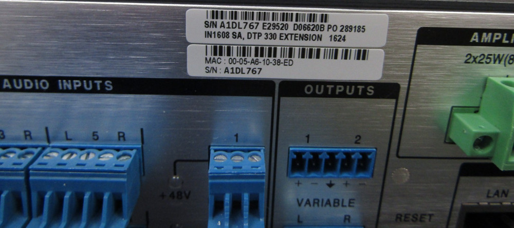 EXTRON IN1608 SA 8 INPUT HDCP COMPLIANT SCALING PRESENTATION SWITCHER