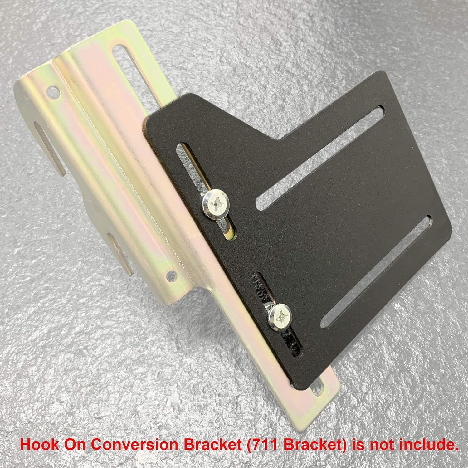 2 Pcs Bed Frame Brackets Adapter for Headboard Extra, Heavy Duty Bed Modifica...