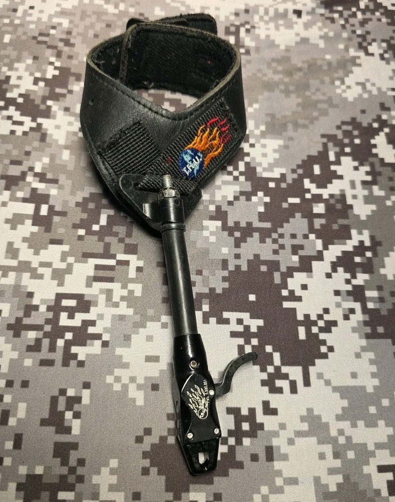 TRUBALL BUCKLE STRAP CALIPER RELEASE AID BOWHUNTING BOWHUNT ARCHERY RELEASE