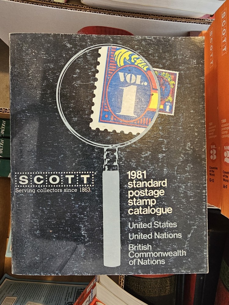 1981 Scott Postage Stamp Catalogue 4 Volume Set