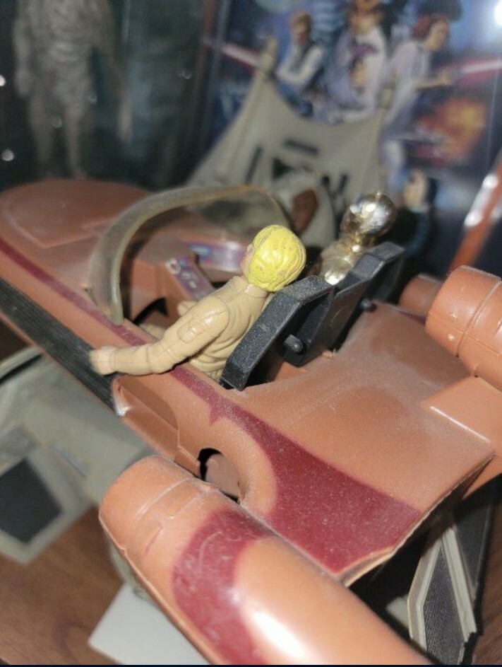 Star Wars Cruiser w/ Luke & C3po