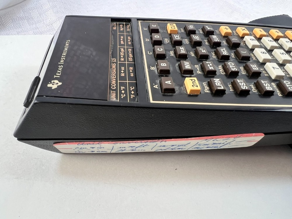 Texas Instruments Programmable 58 Calculator Master Library & Marine Navigation